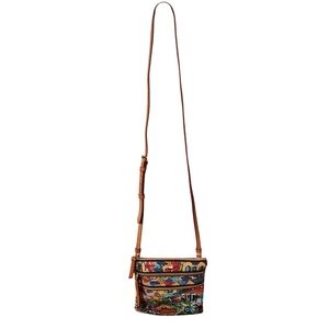 DOONEY & BOURKE Sandbar Bright Colorful North South Crossbody Purse